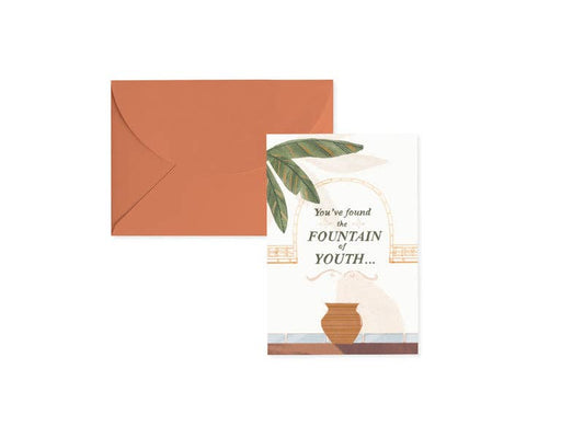 Fountain of Youth 3D Pop Up Birthday Card