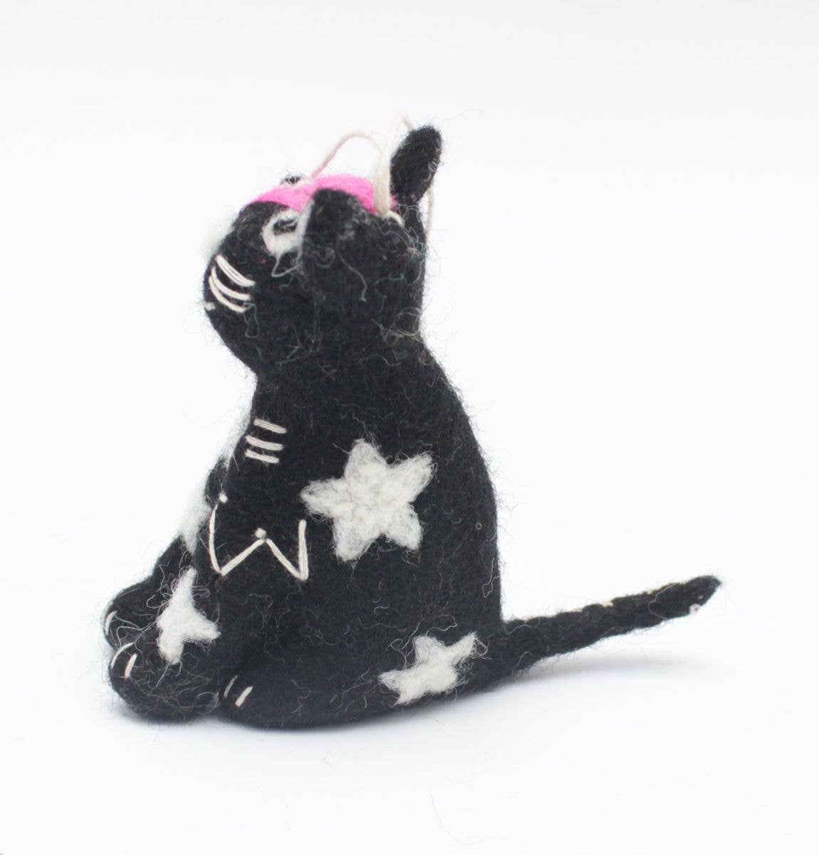 Kitty Starfluff Felt Decoration