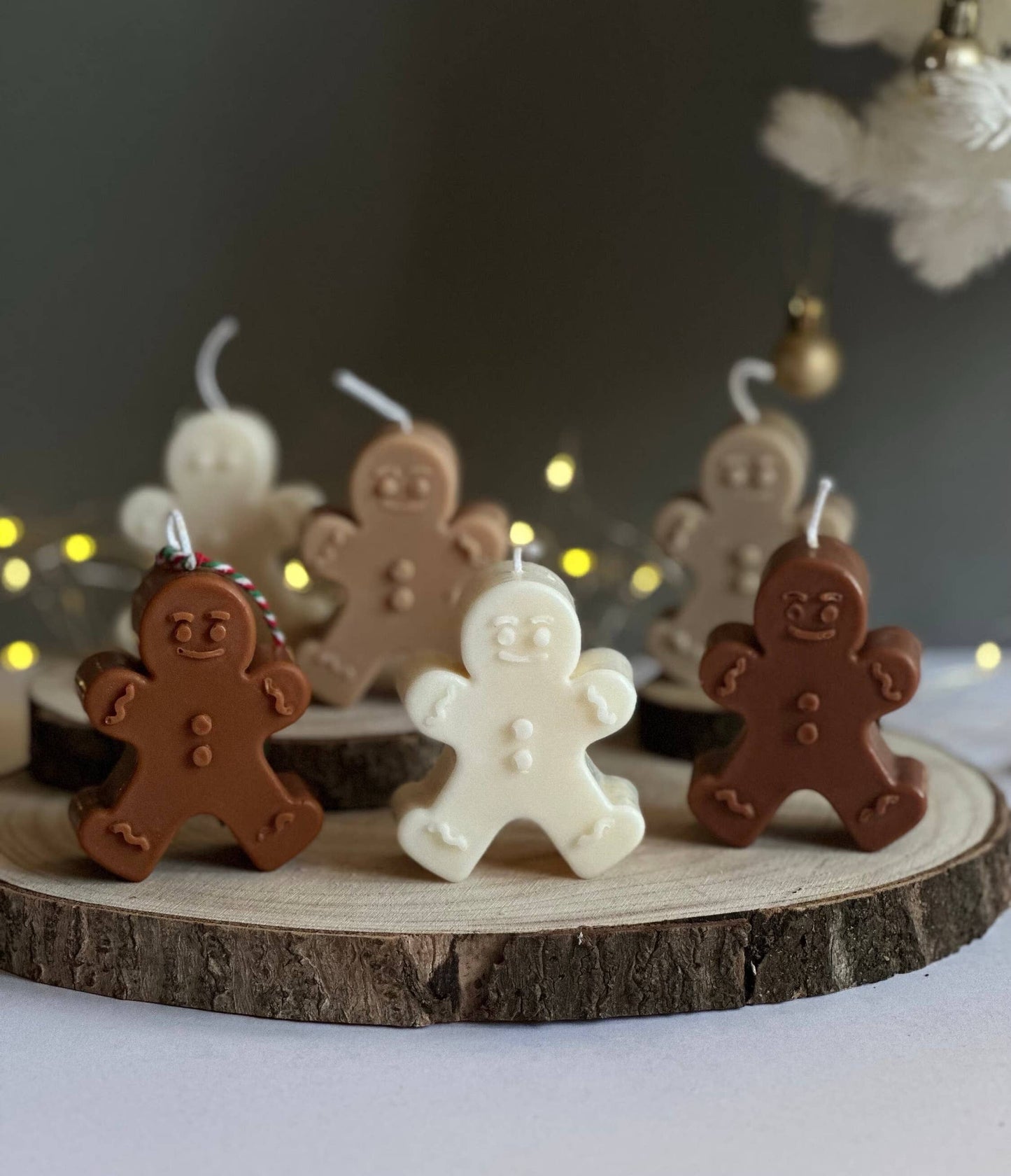 Soy Wax Gingerbread Candle