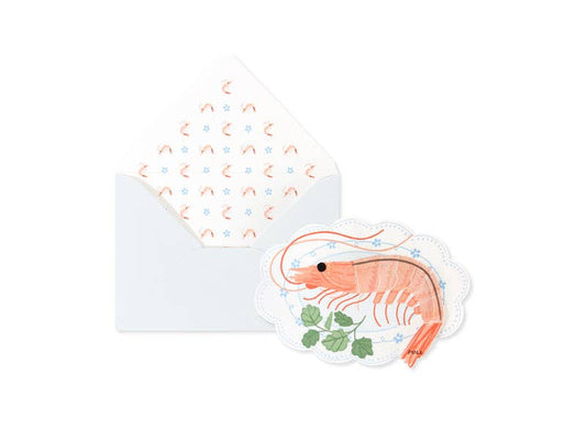 You’re the shit Shrimp 3D Pop Up Greeting Card