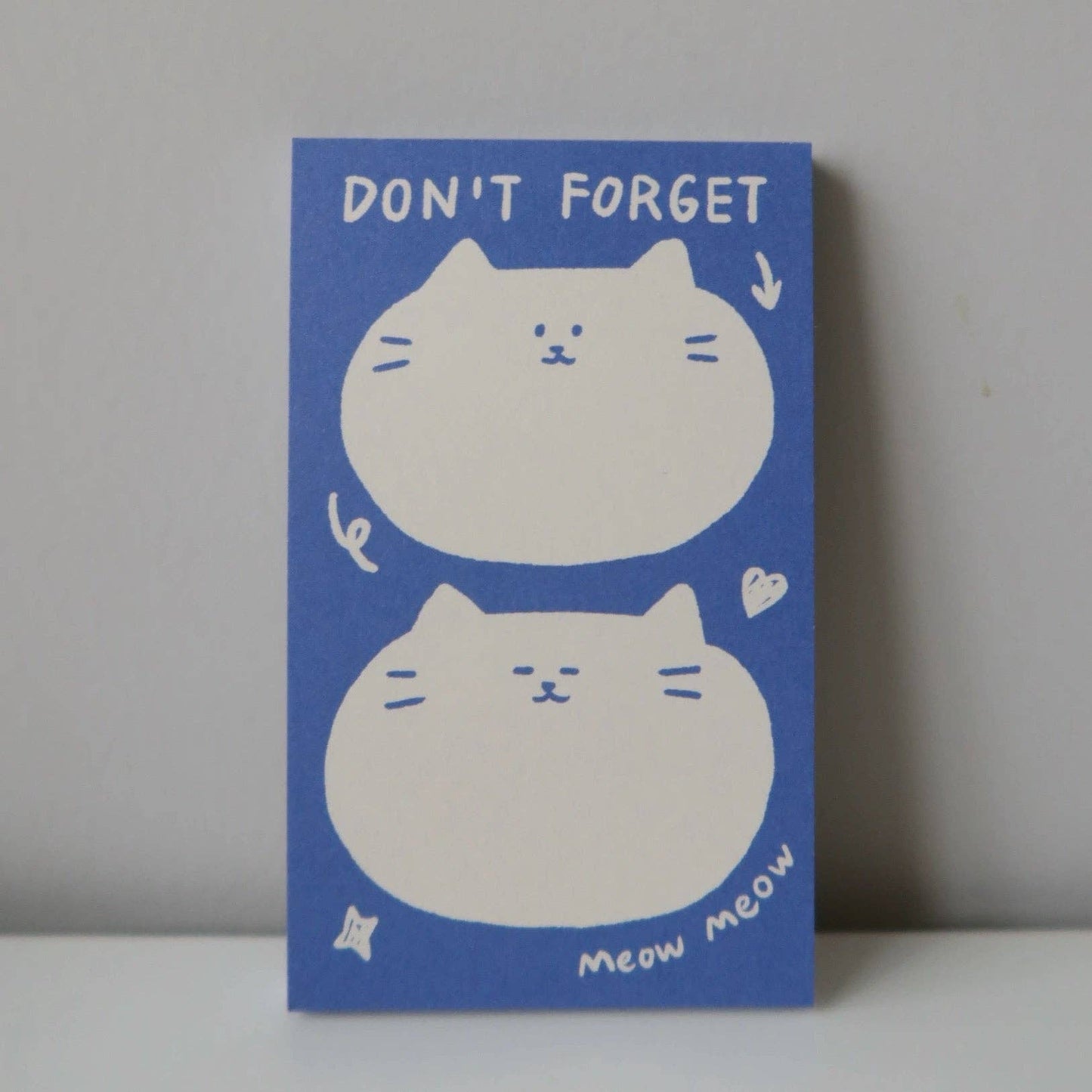 Twenty Two | Cat Memo Note Pad: Memo