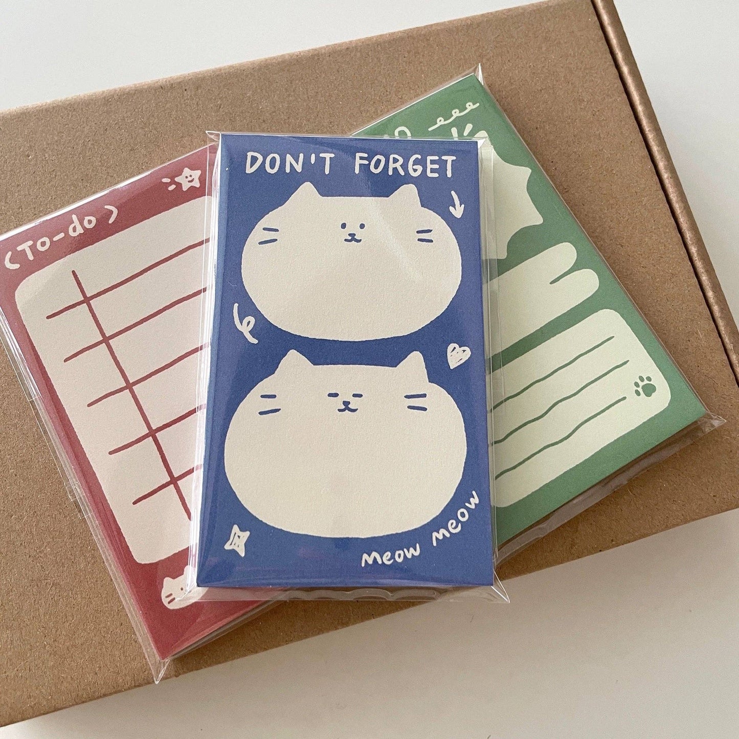 Twenty Two | Cat Memo Note Pad: Memo