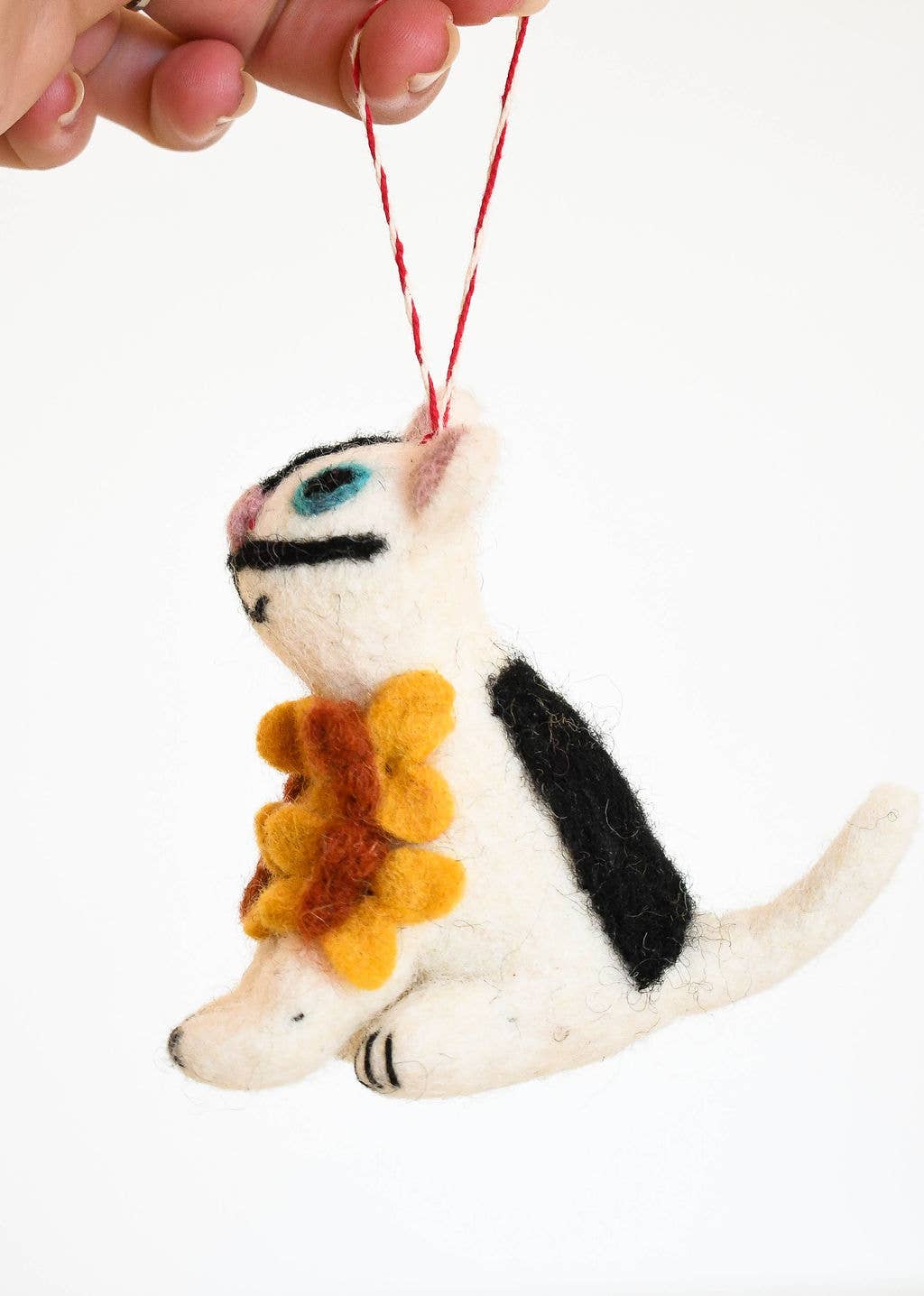 Salvador Catli Art Cat Felt Decoration