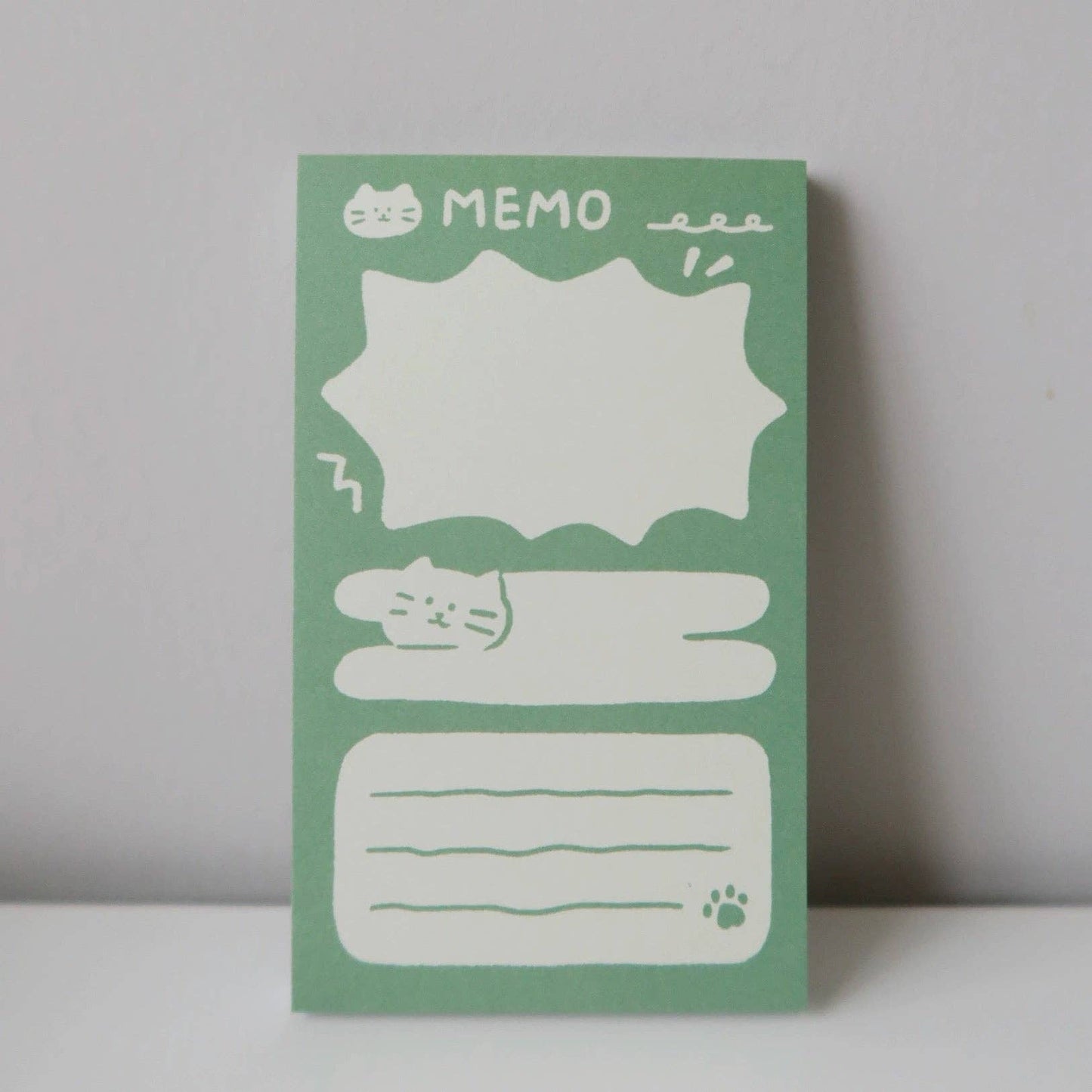 Twenty Two | Cat Memo Note Pad: Memo