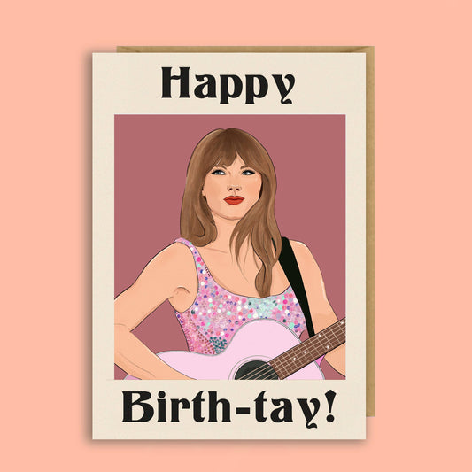 Taylor Swift Birthday Card