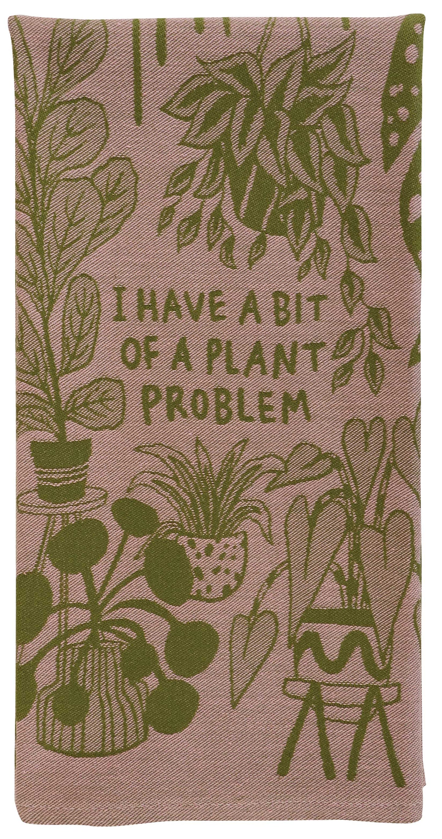 Plant Problem Dish Towel