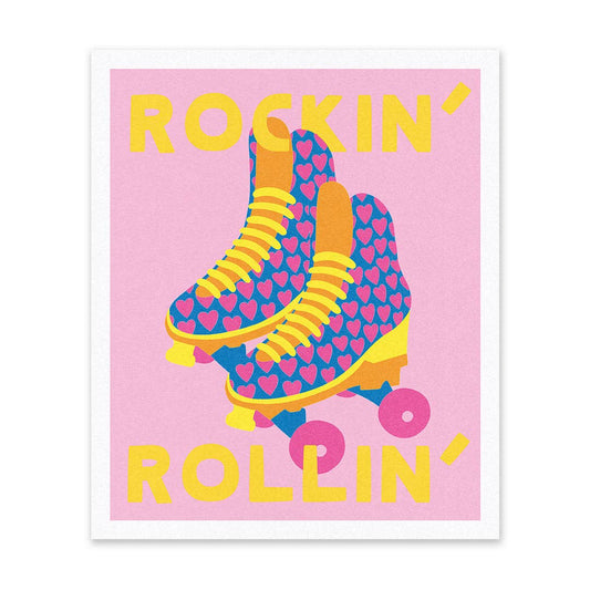 Rockin' Rollin' Riso Print