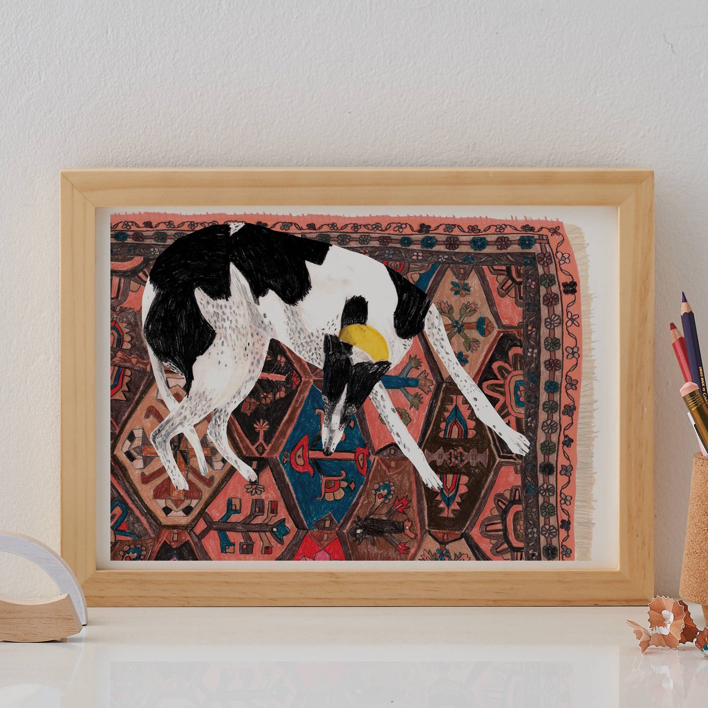 Sighthound Art Print: A3