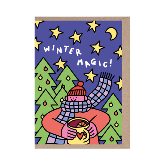 Winter Magic Christmas Card