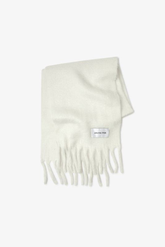 The Polar White Stockholm Scarf - 100% Recycled