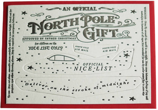 North Pole airplane