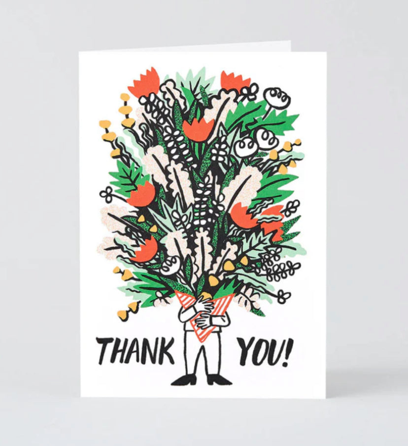 Big Bouquet Thank You Card