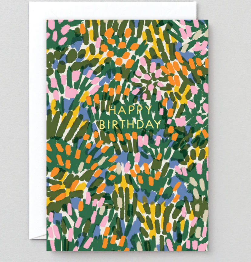 Birthday Meadow Flower Card