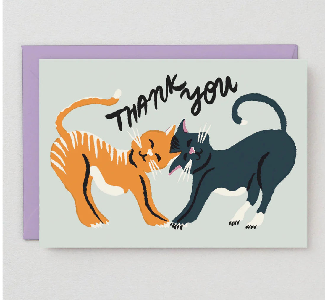 Cats Thank You Card