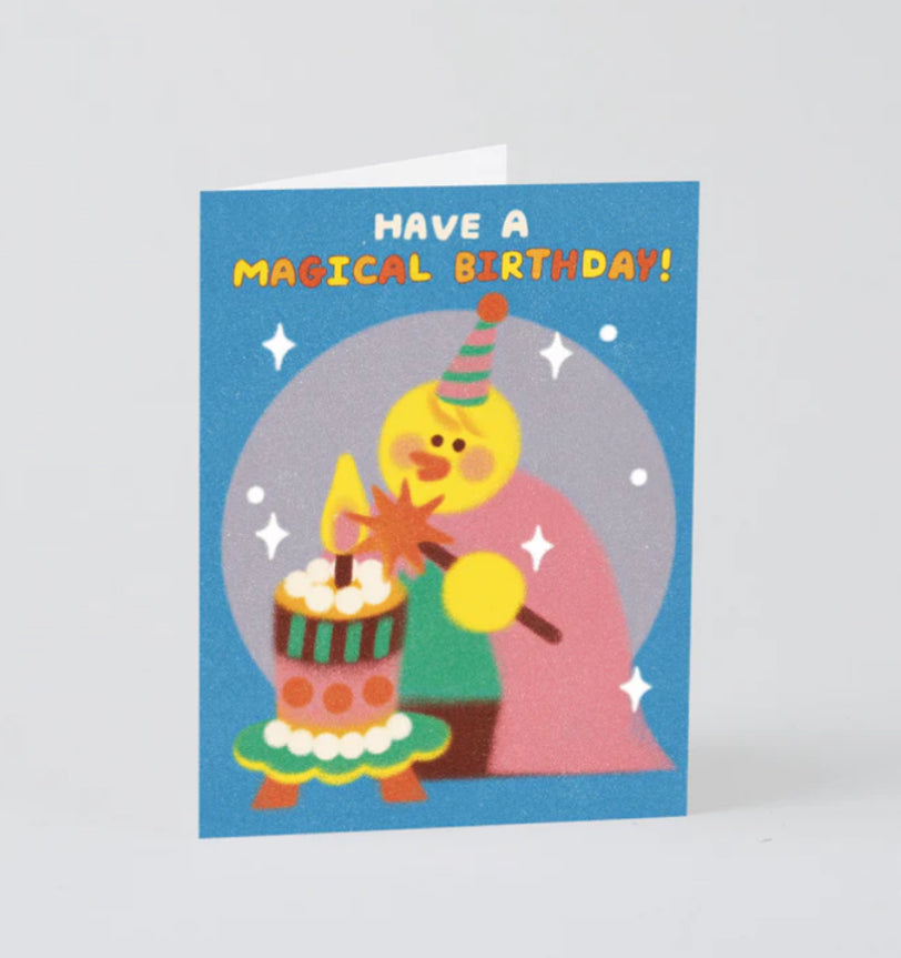 Magical Bird Birthday Card