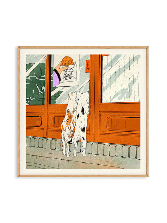 Window-Shoppers XL Art Print