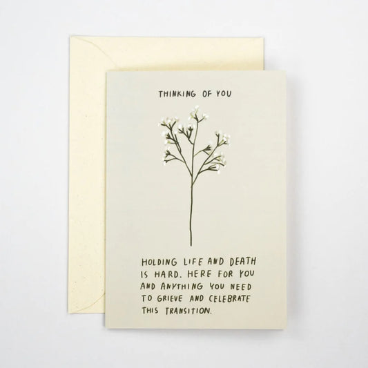 Thinking of you Grief Card