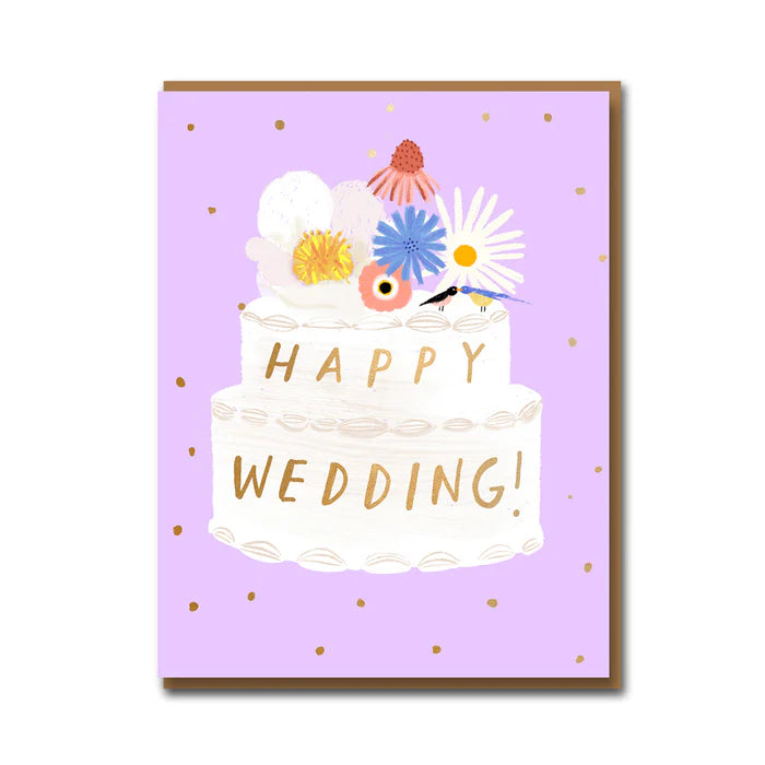 Sugar Cake Wedding Card