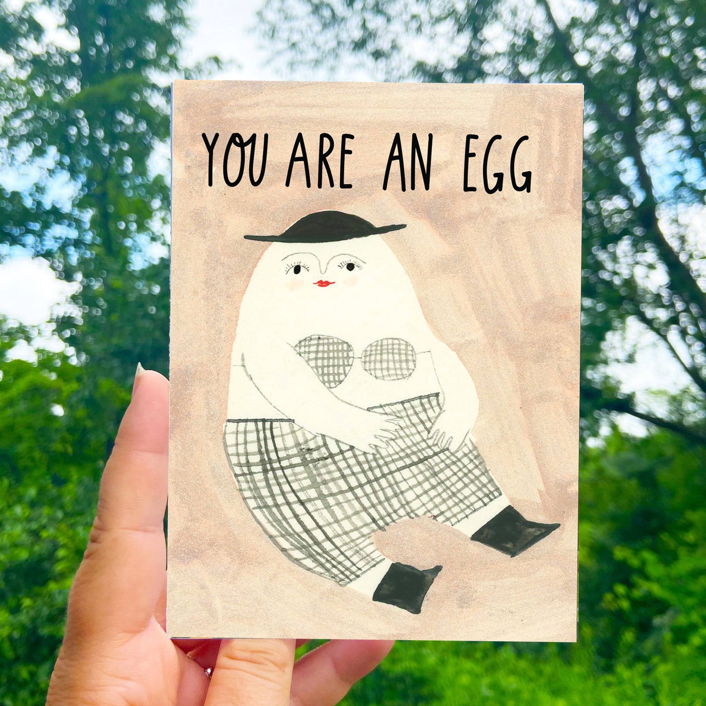 YOU ARE AN EGG: Sleeve