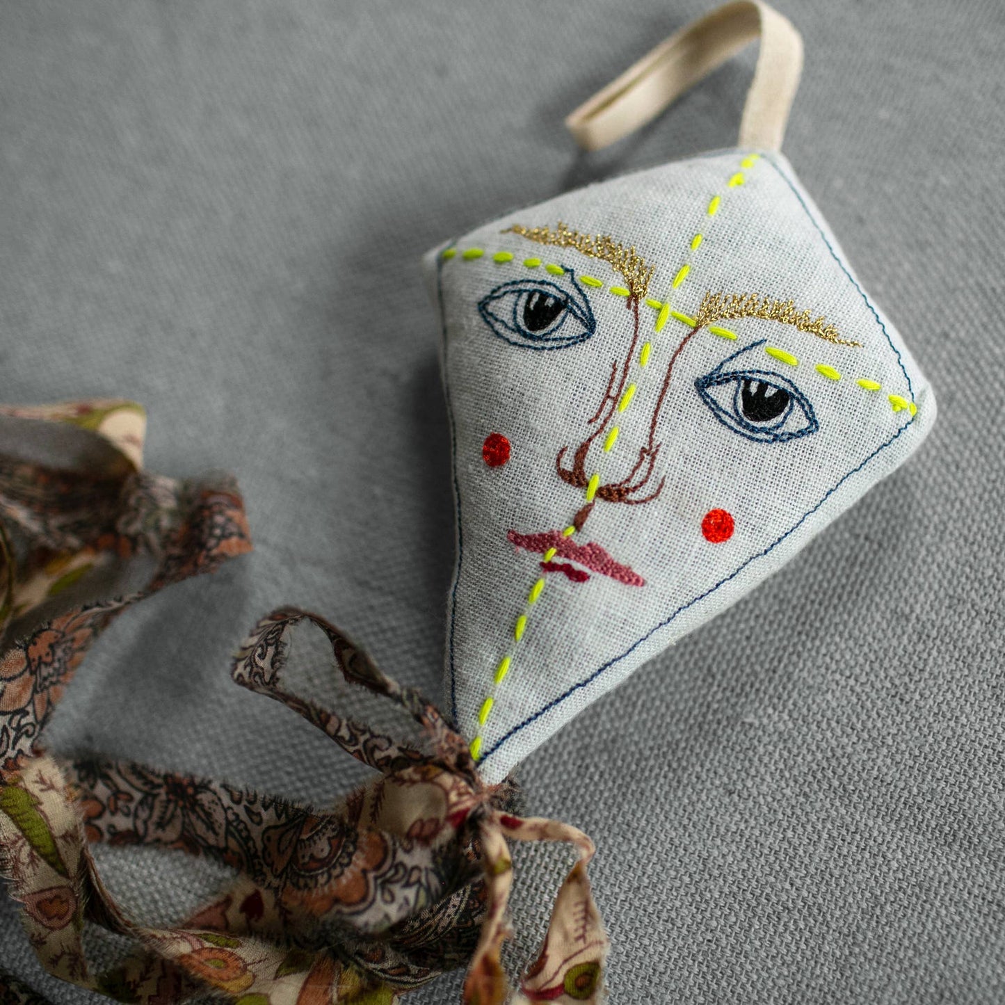 Flying Kite - Cotton & Lavender filled Ornament, Scented