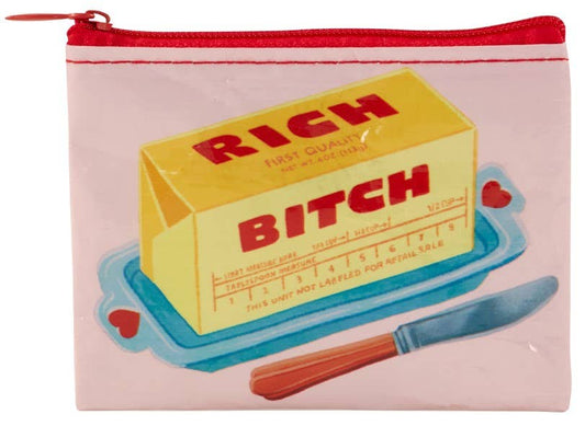 Rich Bitch Coin Purse NEW!