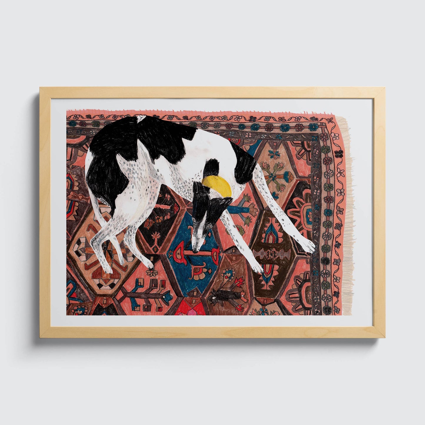 Sighthound Art Print: A3