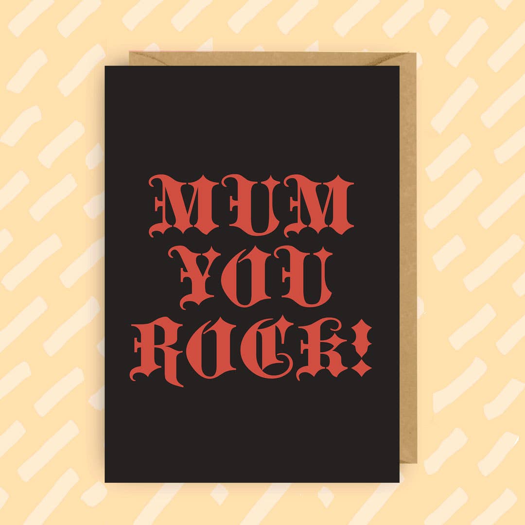 Mother’s Day Card for Rock Moms