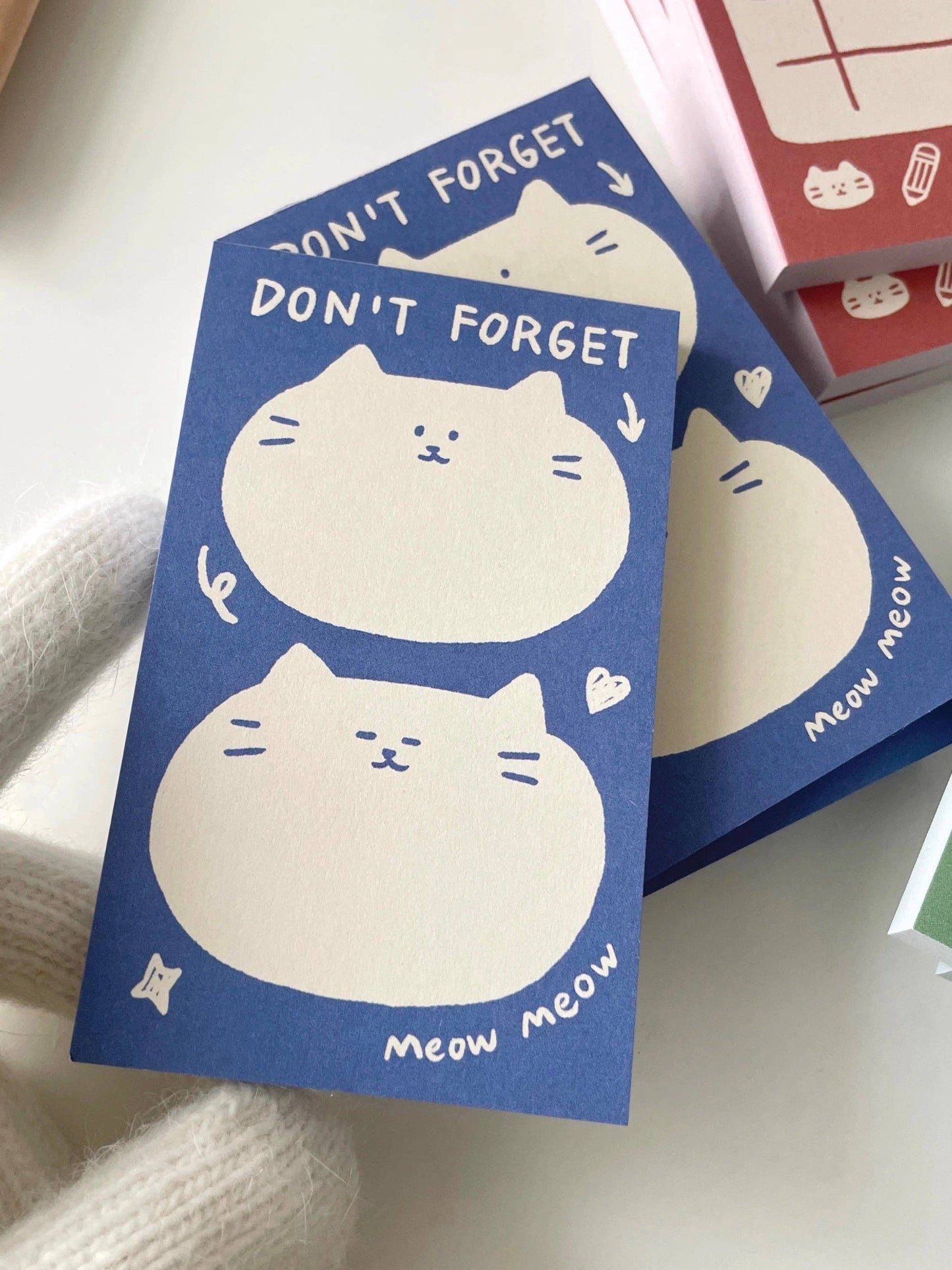 Twenty Two | Cat Memo Note Pad: Memo