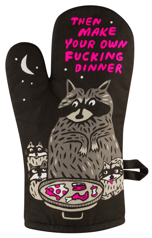 Make Your Own Dinner Oven Mitt - NEW!