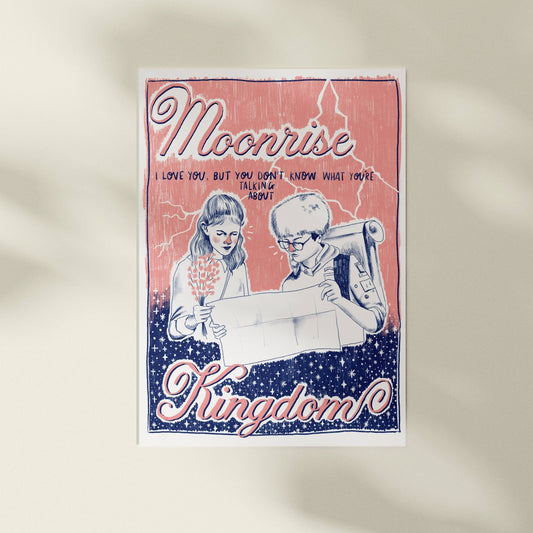 Moonrise Kingdom A4 art print